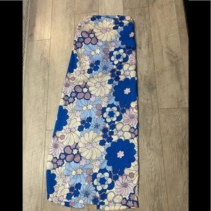 ZARA Floral print midi dress